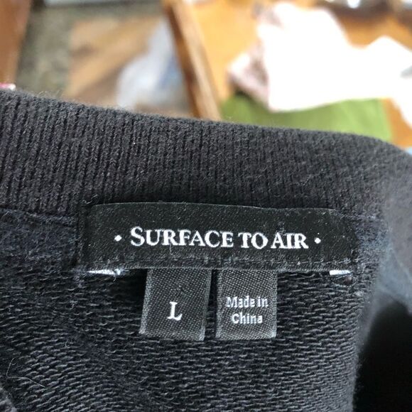 Surface to Air Men’s Crew Neck Embroidered Logo Sweatshirt - L - Picture 13 of 15